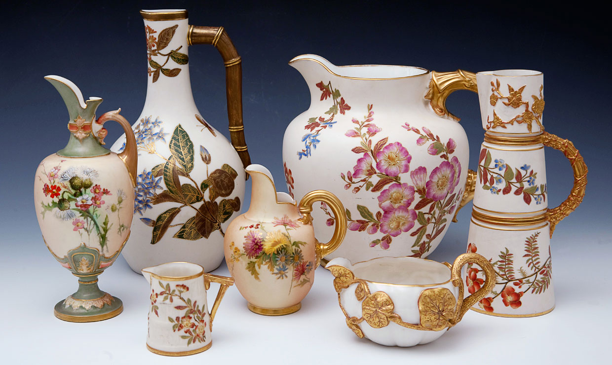 ロイヤルウースター  ブラッシュアイボリー　ポプリポット Museum of Royal Worcester | Blush Ivory