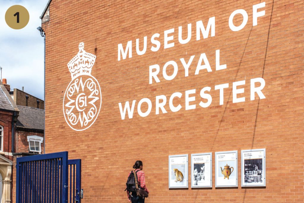 Worcester Heritage Walk - Museum of Royal Worcester - The Museum