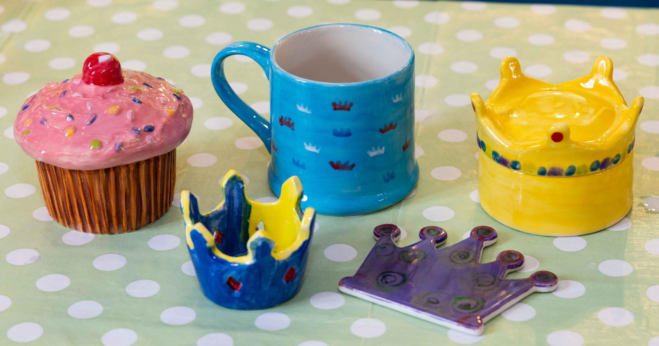 Royal Themed PaintYourOwnPottery Museum of Royal Worcester