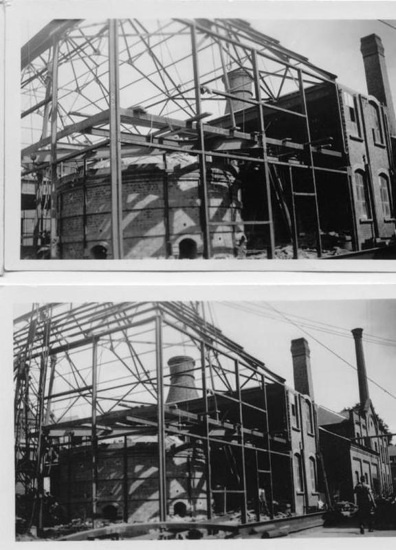 Bottle kiln reconstruction Museum of Royal Worcester