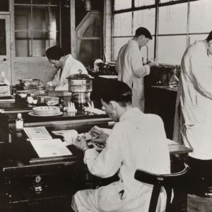 Laboratory on the first floor