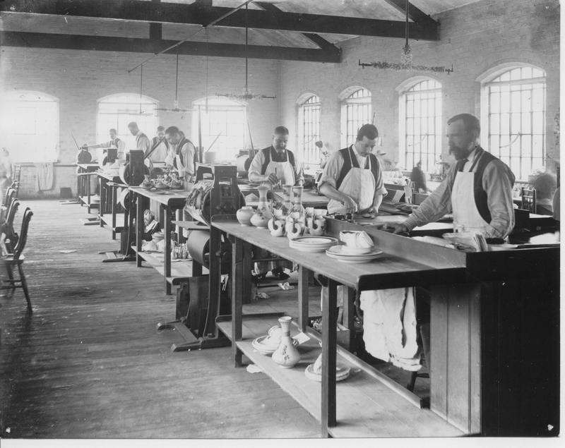 Printing department Museum of Royal Worcester