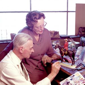 Doris Linder and Ted Townsend