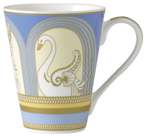 Art Deco Mug – Regal Swans
