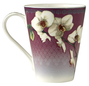 Conical Mug – Orchid White