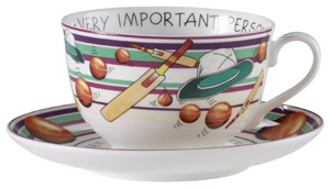 VIP Cup & Saucer – Cricket Mad