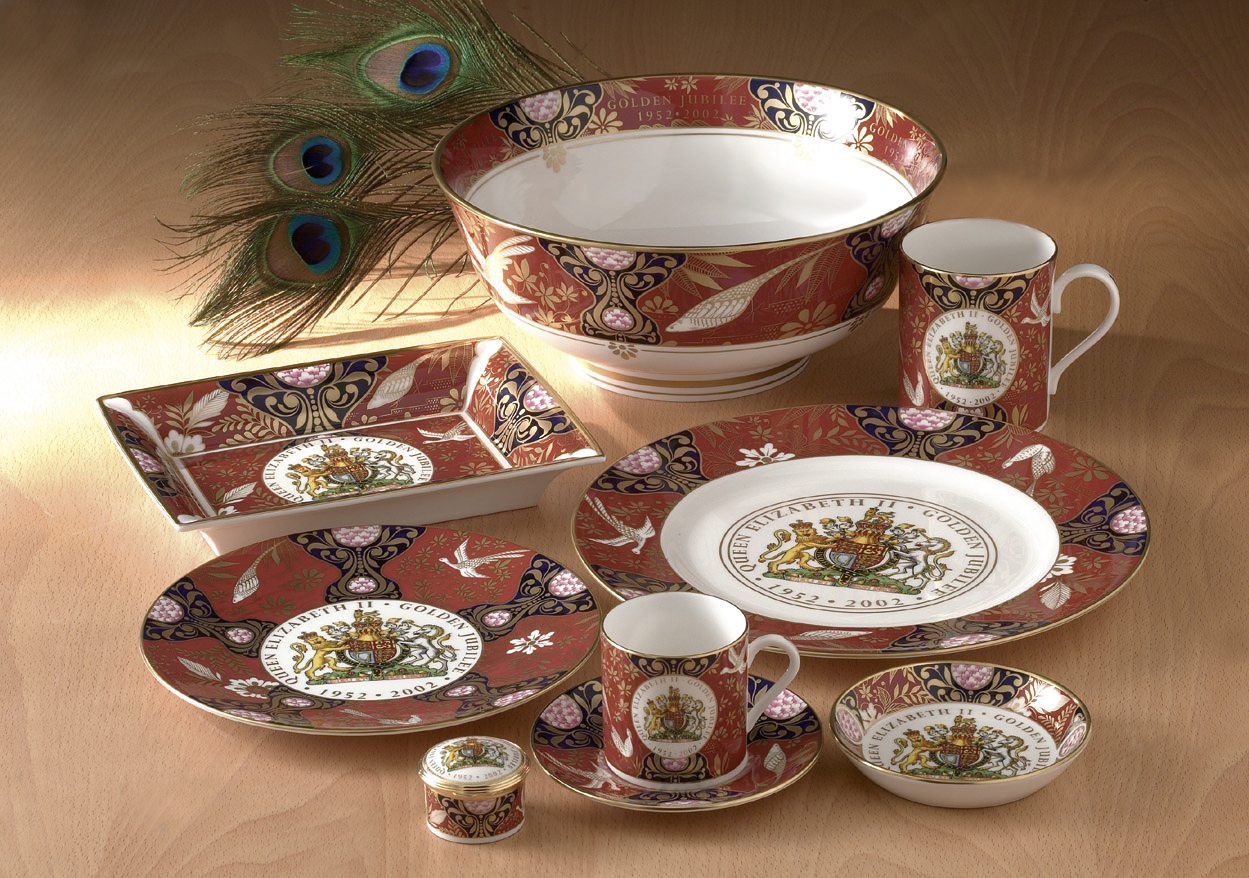 Golden Jubilee Giftware Museum of Royal Worcester