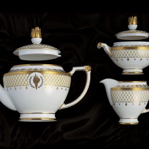 Clive Christian Empire Flame Teapot Set