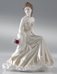 Pearl Anniversary Figurine