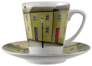 Who Knows Where Cup and Saucer – Paul Horton
