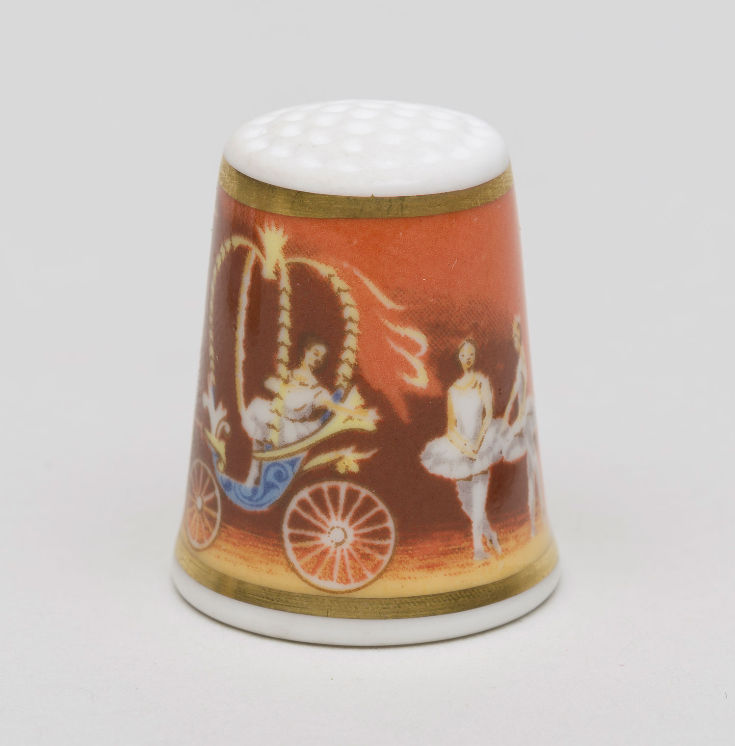 Set of 6 Thimbles Museum of Royal Worcester